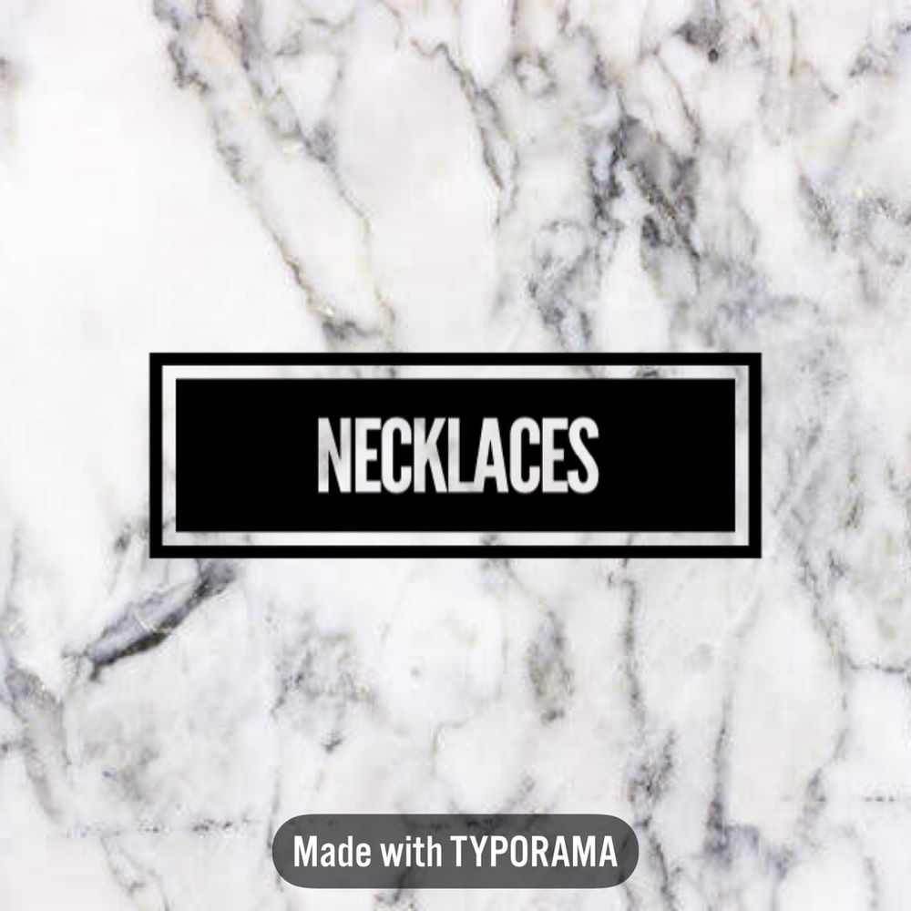 Necklaces